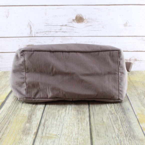 BAGGALLINI Brown Nylon Medium Shoulder Strap Bag - Picture 7 of 8